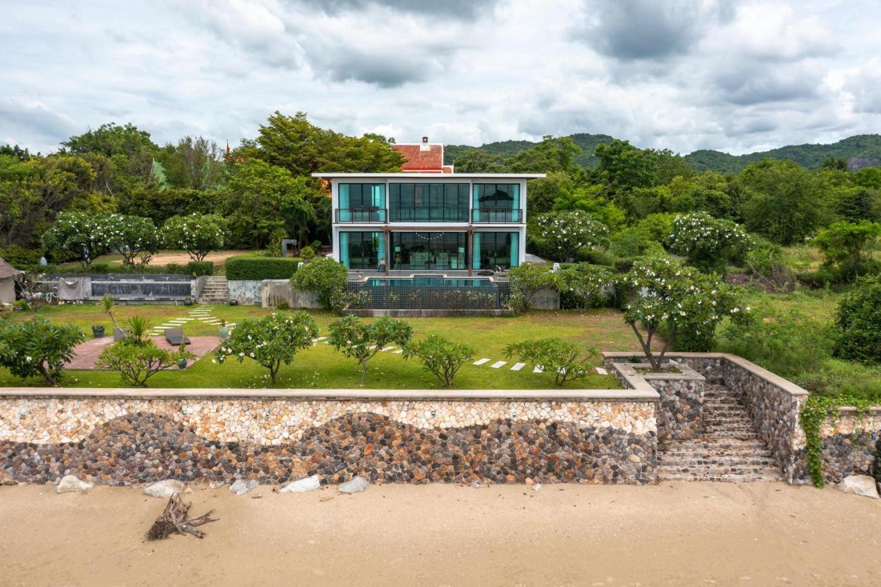 Beachfront Modern 4 Bedroom Pool Villa - Rv Hua Hin Luaran gambar