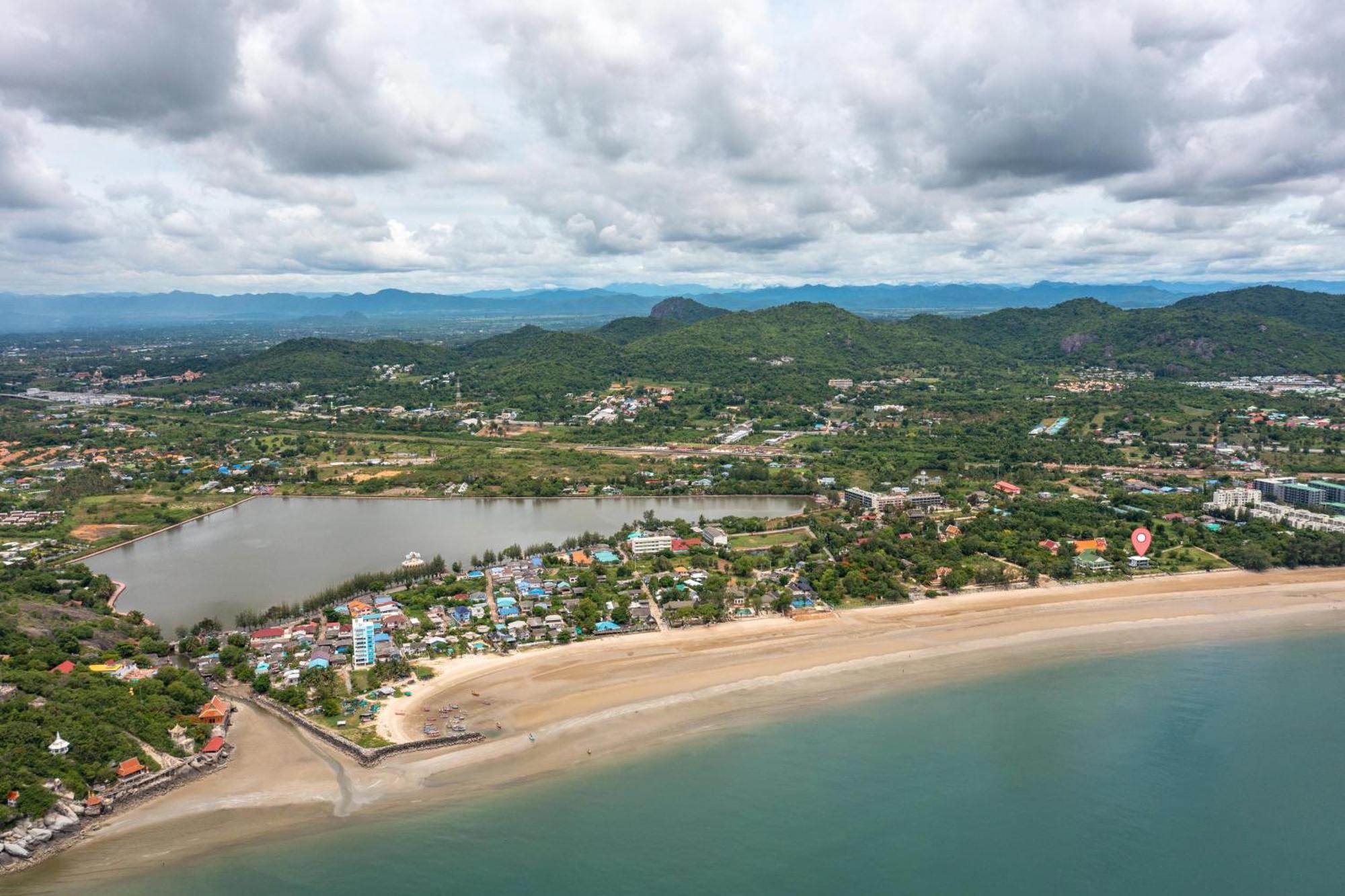Beachfront Modern 4 Bedroom Pool Villa - Rv Hua Hin Luaran gambar