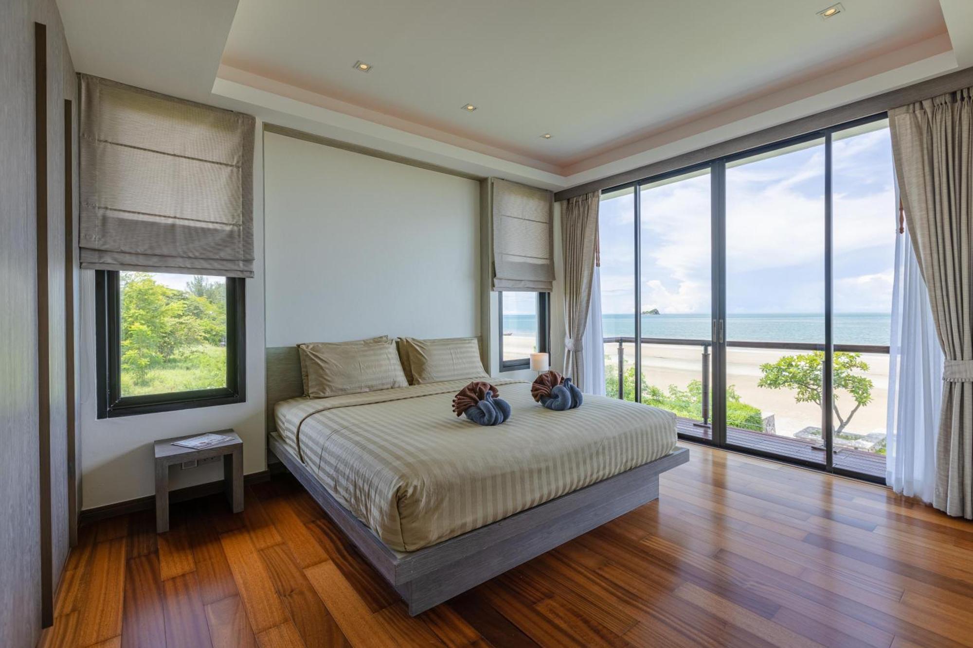 Beachfront Modern 4 Bedroom Pool Villa - Rv Hua Hin Luaran gambar