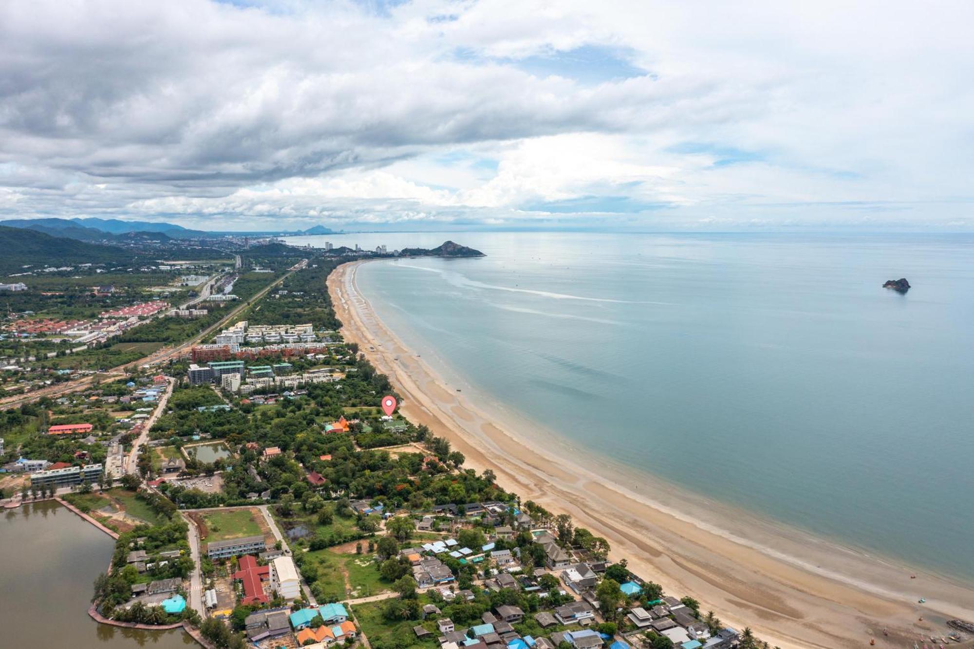 Beachfront Modern 4 Bedroom Pool Villa - Rv Hua Hin Luaran gambar