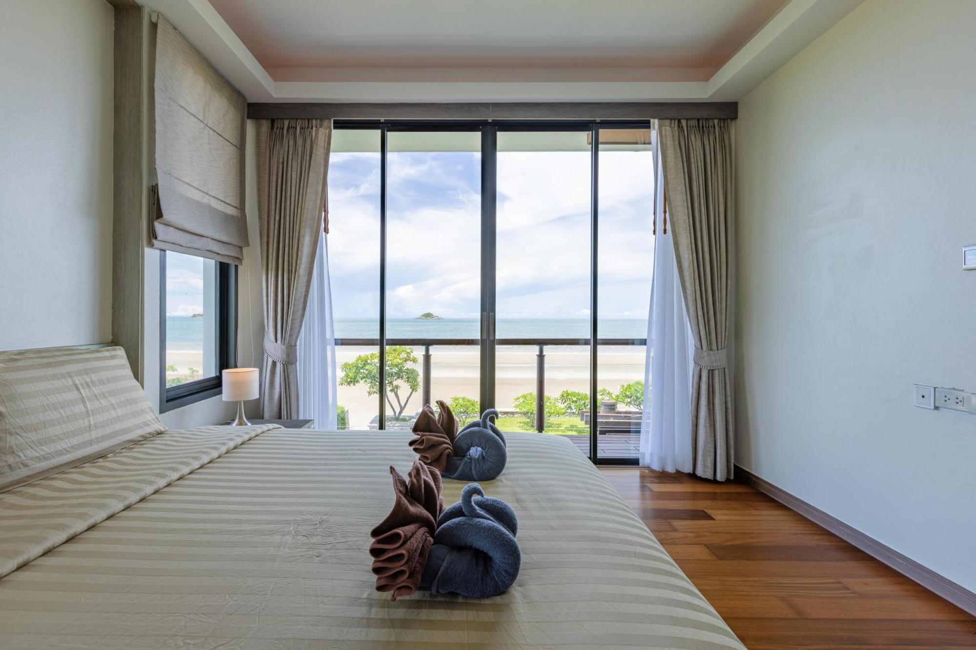 Beachfront Modern 4 Bedroom Pool Villa - Rv Hua Hin Luaran gambar