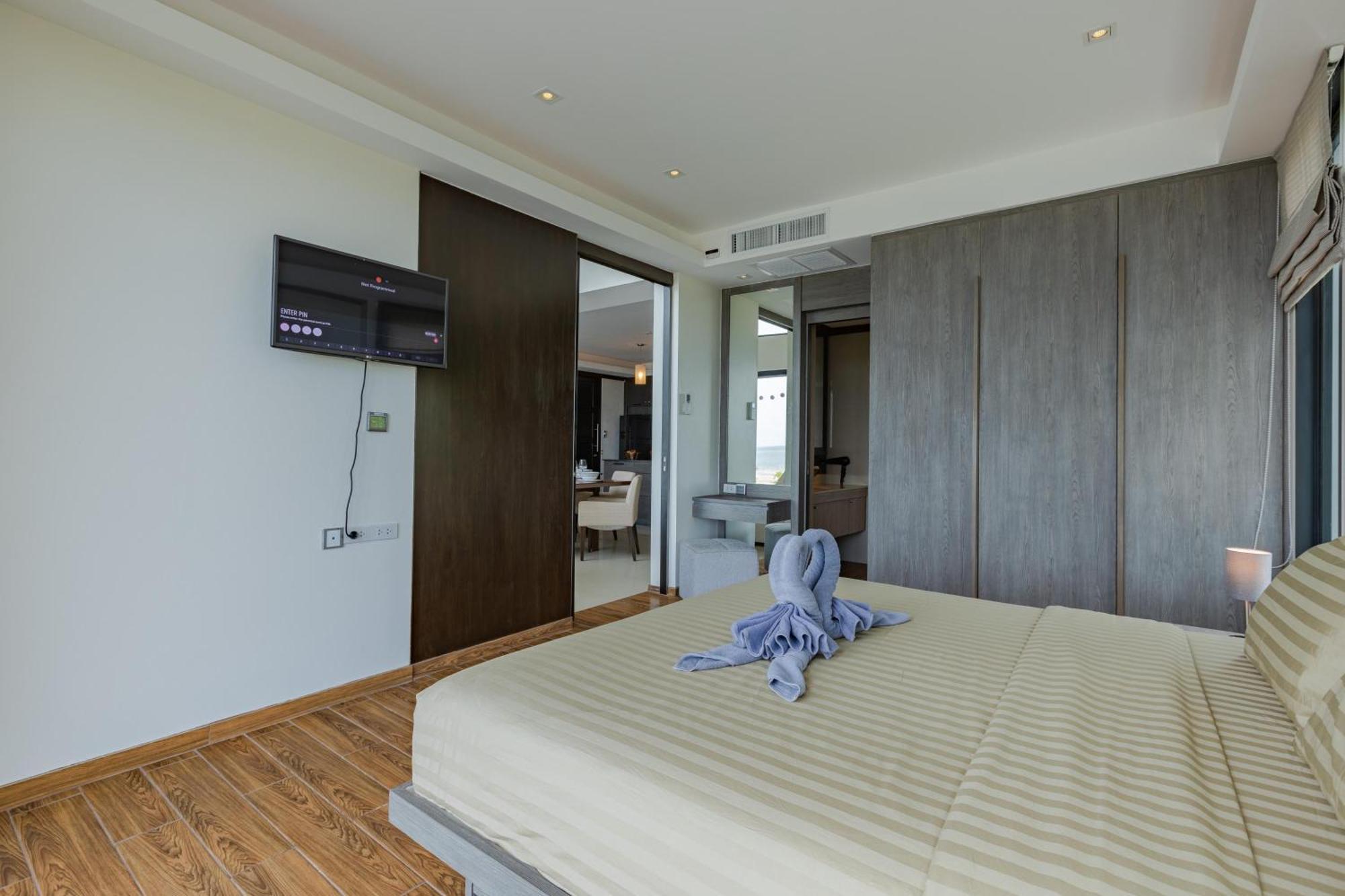 Beachfront Modern 4 Bedroom Pool Villa - Rv Hua Hin Luaran gambar