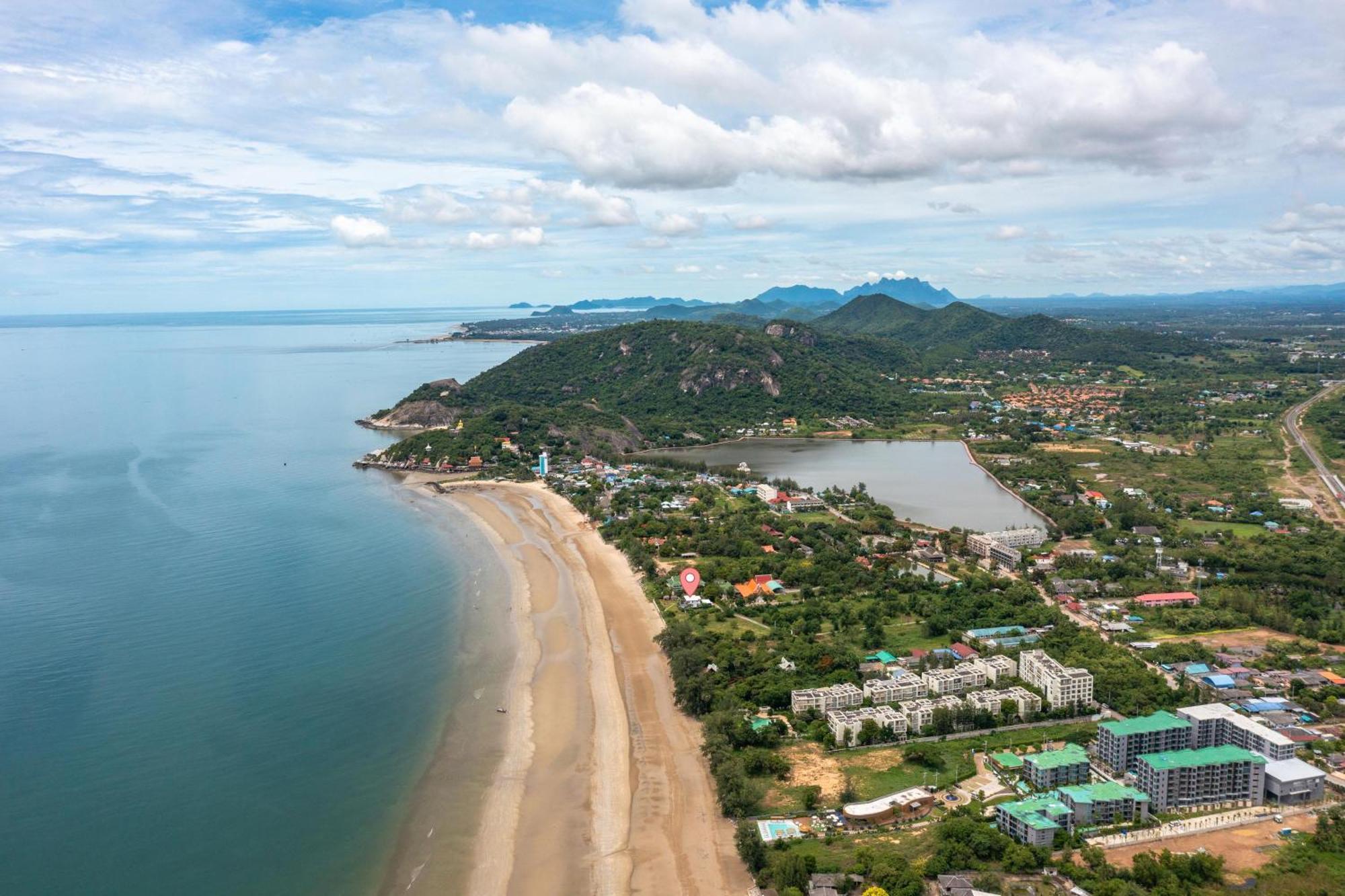 Beachfront Modern 4 Bedroom Pool Villa - Rv Hua Hin Luaran gambar